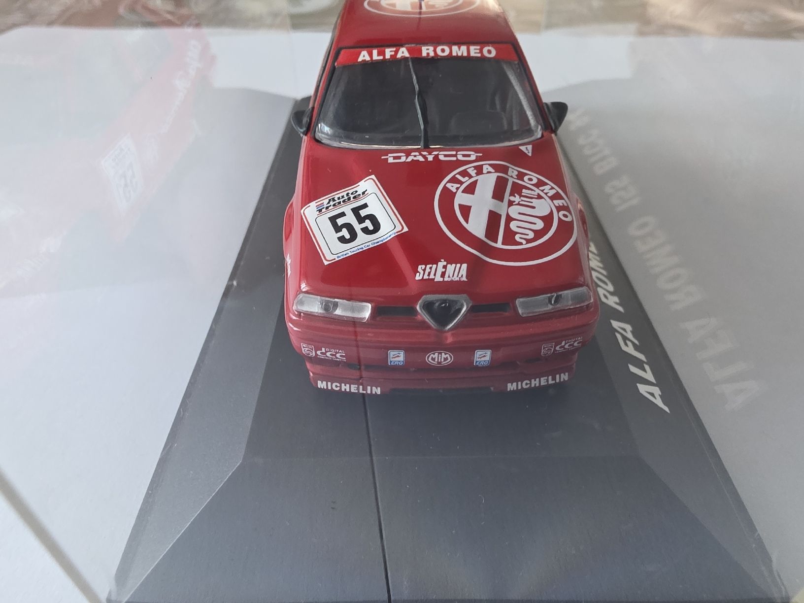 Alfa Romeo Modellini d'auto: Alfa Romeo 155 BTCC 1994 – Nuovo e nell'imballaggio originale da Alpnach Dorf venduto da Claudio1488 1