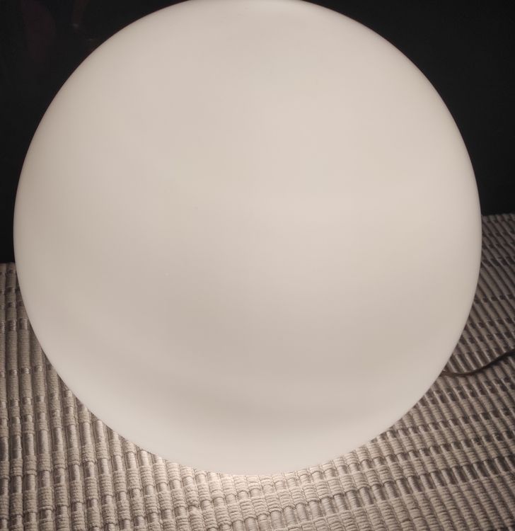 Veemoon G9 Glas Lampenschirm 130mm - Milchglas Kugel Für Deckenleuchten