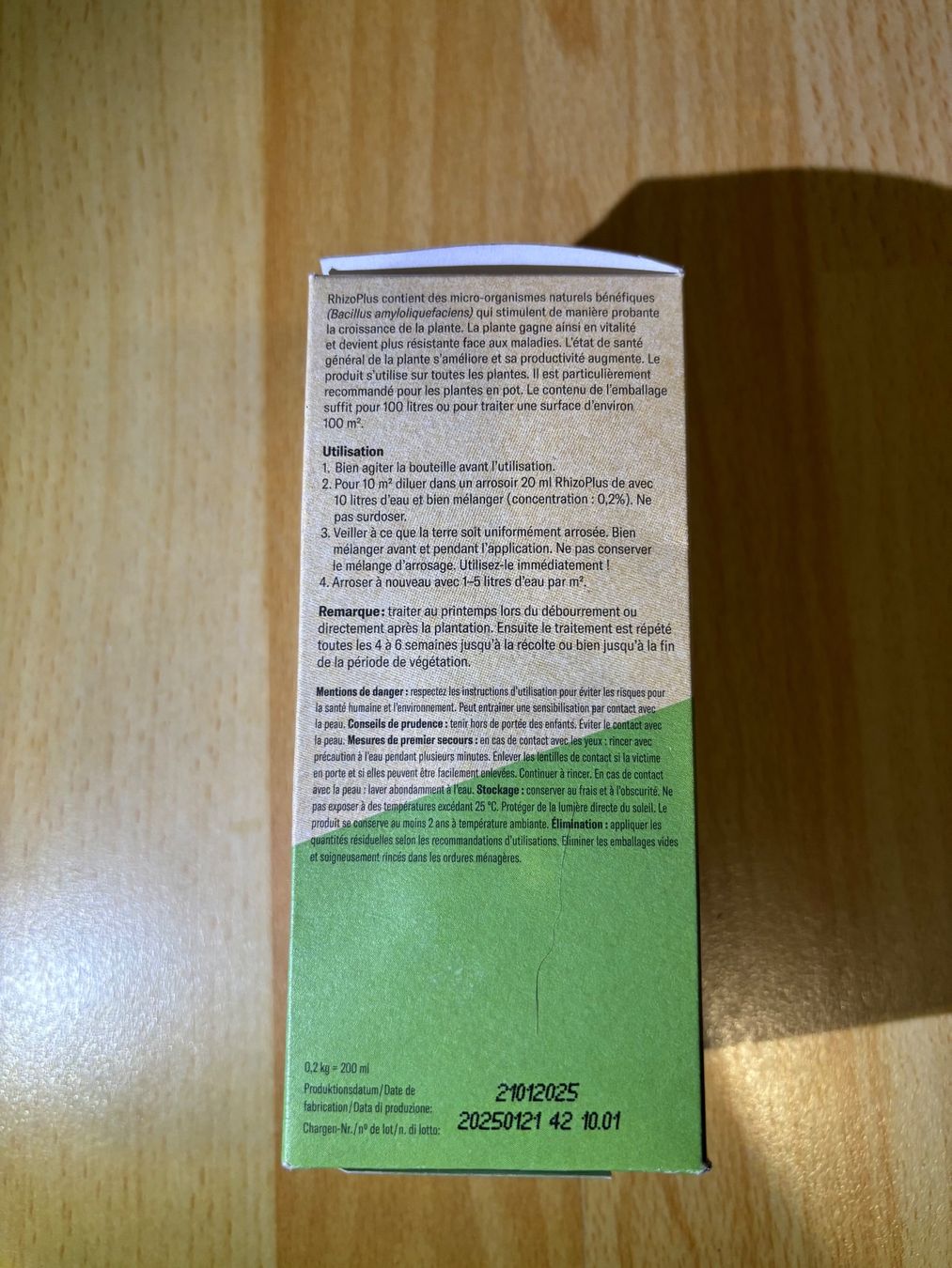 Tecnologia medica: Andermatt Biogarten RhizoPlus 200ml – Nuovo e nell'imballaggio originale da Allschwil venduto da aga_sfn8 3