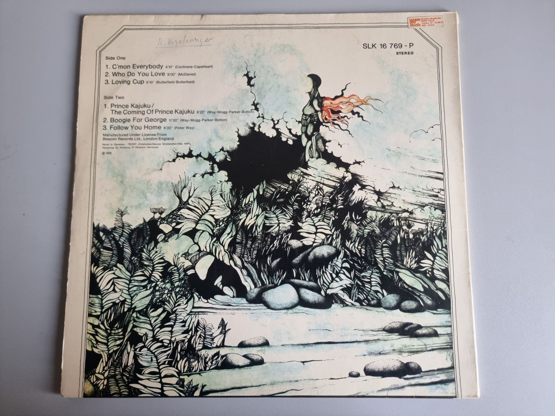 Dischi in vinile: LP UFO - Live,  Decca 1972 – Usato da Schaffhausen venduto da Kellerrassel 4