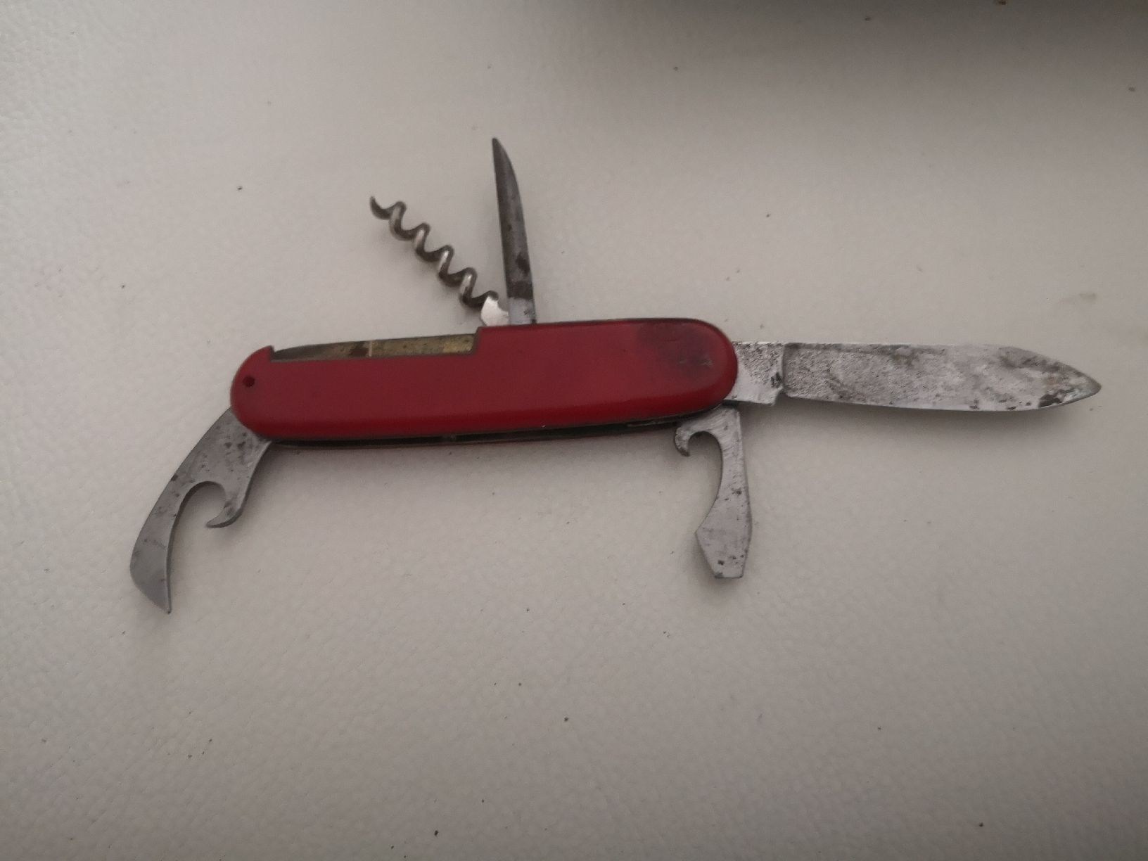 Taschenmesser: INOX Rotes Taschenmesser, rostfrei, Germany – Gebraucht aus Belp von mar_76s8 1