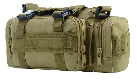 Taktische 5l MOLLE Umhängetasche Hüfttasche Kameratasche GRN