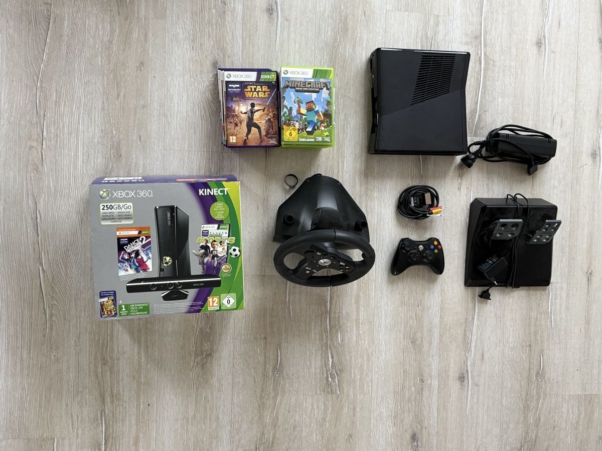 Microsoft Console: XBOX 360 Set inkl. Lenrad – Usato da Rickenbach ZH venduto da Pyro_Iced