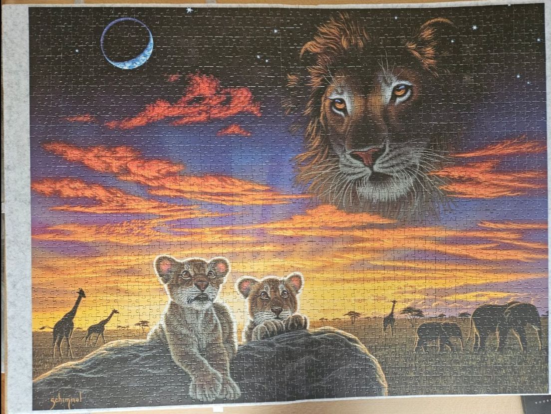 Ravensburger Puzzles: 2000 Puzzle Ravensburger - Löwen Phantasy – D'occasion à Boswil par Pjatla
