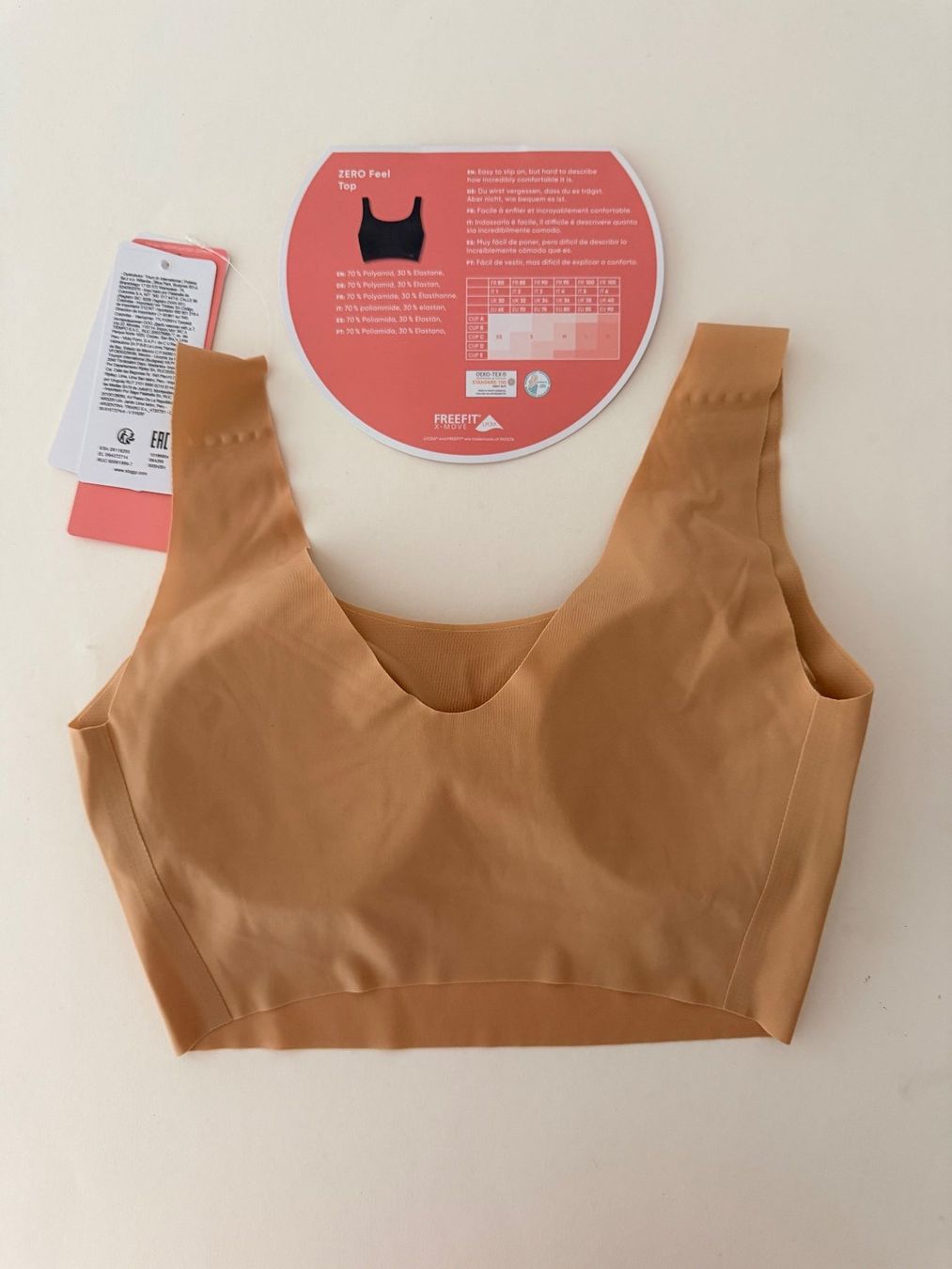 Sloggi Sonstige Unterwäsche: SLOGGI, Top ZERO FEEL, Grösse XS, Farbe Hellbraun – Neu und originalverpackt aus Rudolfstetten von gst_g7xl 2