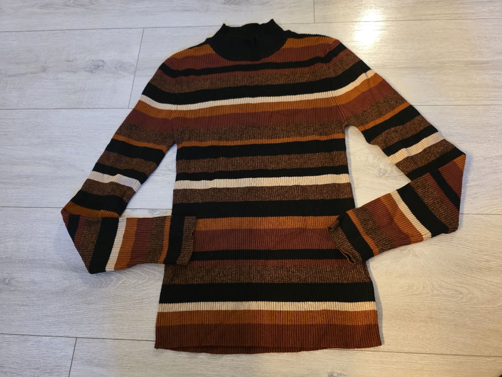 Maglioni & Felpe: Pullover FB Sister gestreift braun schwarz Grösse L – Usato da Wigoltingen venduto da Zuckerfee84