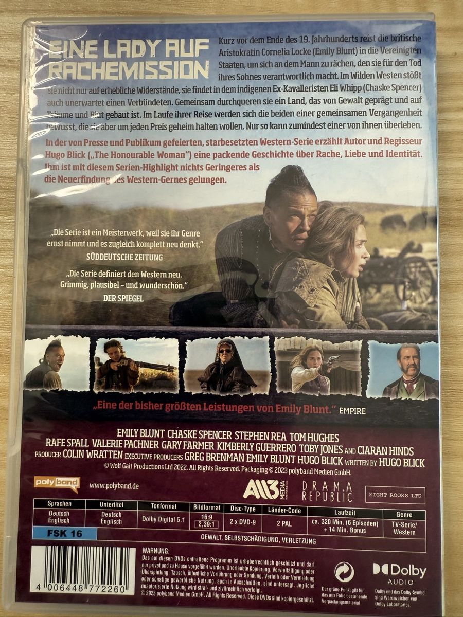 Tutti i DVDs: The English – Usato da Elgg venduto da dan_f8gv 1