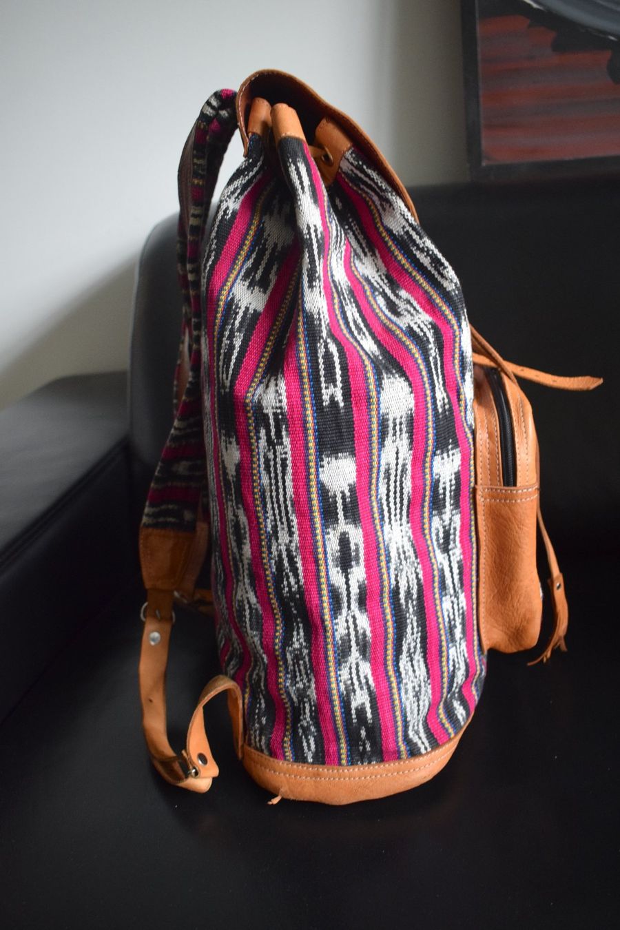 Zaini: TOP Rucksack Leder gewoben Ethno-Rucksack – Usato da Dulliken venduto da ichwettichhett 2