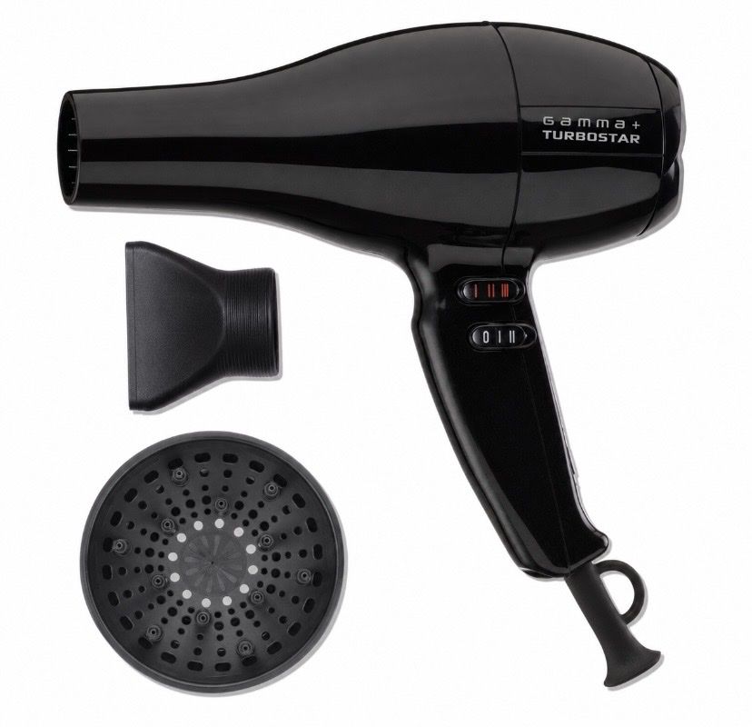 Föhn: Sèche-cheveux professionnel Gamma+ Turbostar + diffuseur  – Neu (gemäss Beschreibung) aus Genève von muj_2zmc