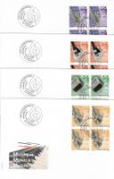 2008  FDC  4er Musik aus ABO
