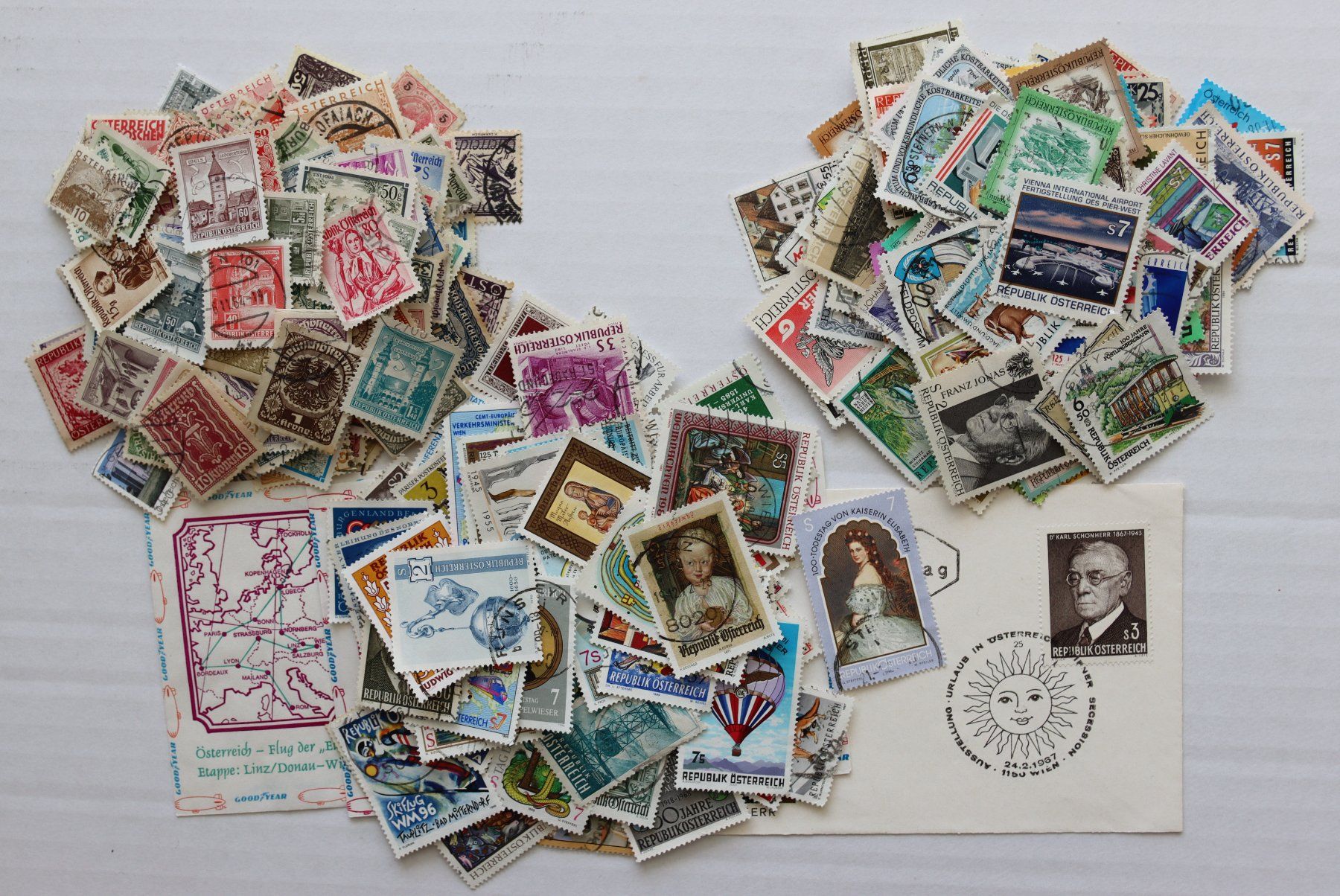Alle Briefmarken: Briefmarken Österreich – Gebraucht aus Oberentfelden von lakipul 6