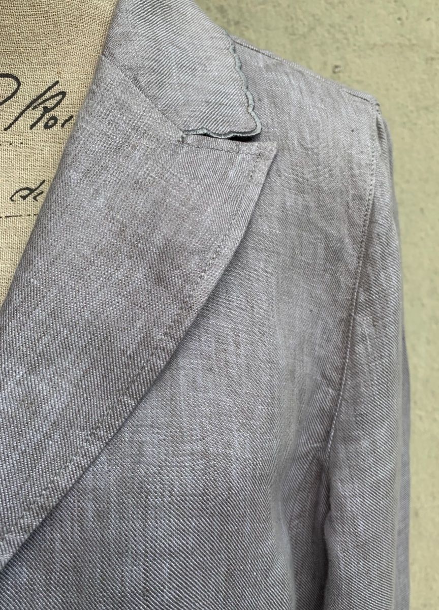Walder Jacken: Superbe petit blaser fin FRANK WALDER beige gris t.M – Gebraucht aus Martigny von only__you 7