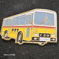Pin PTT Bus FBW Rarität Basel Kidx Selten Top Zustand