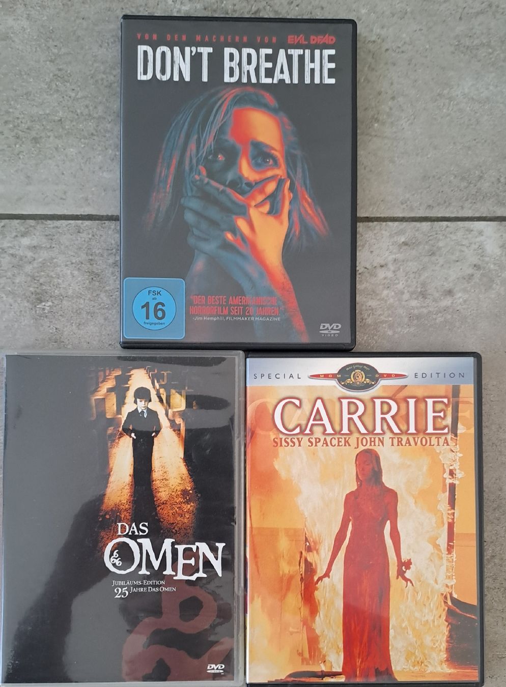 Tutti i DVDs: 3x HORROR DVD – Usato da Deitingen venduto da Soya1