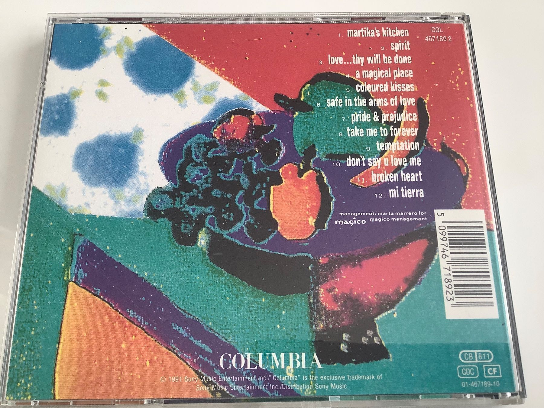 CD: Martina / Martina’s Kitchen / 1991 – Usato da Dübendorf venduto da Shreck 1