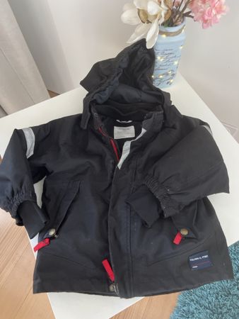 Polarn O. Pyret Kids Winter Coat, Size 2-3 Years, Black
