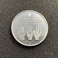Medaille Schützenfest Thun Bern 1974