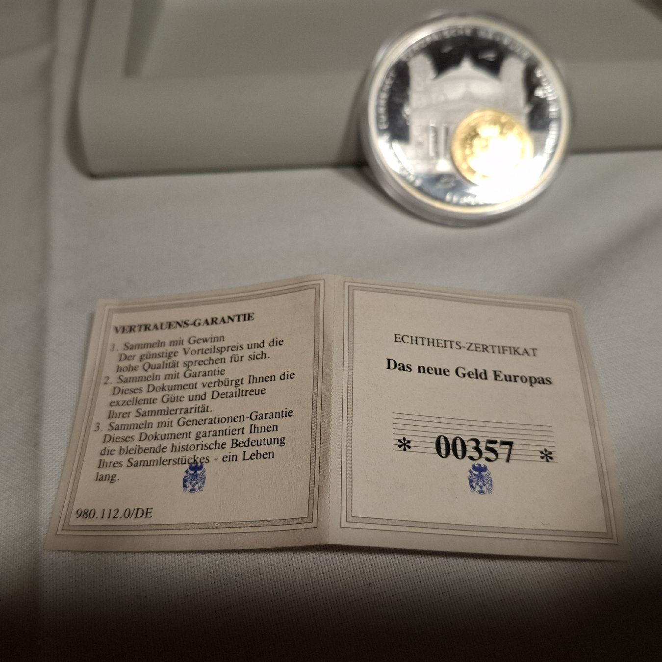 Medaglie: 2008 10 Cent Inlay Medallie Malta 00357 – Usato da Nürensdorf venduto da DANG3REUX 2