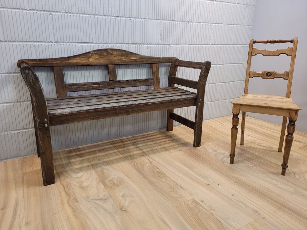 Alte Holzbank Sitzbank Gartenbank 132cm Bank Vintage Kaufen auf Ricardo
