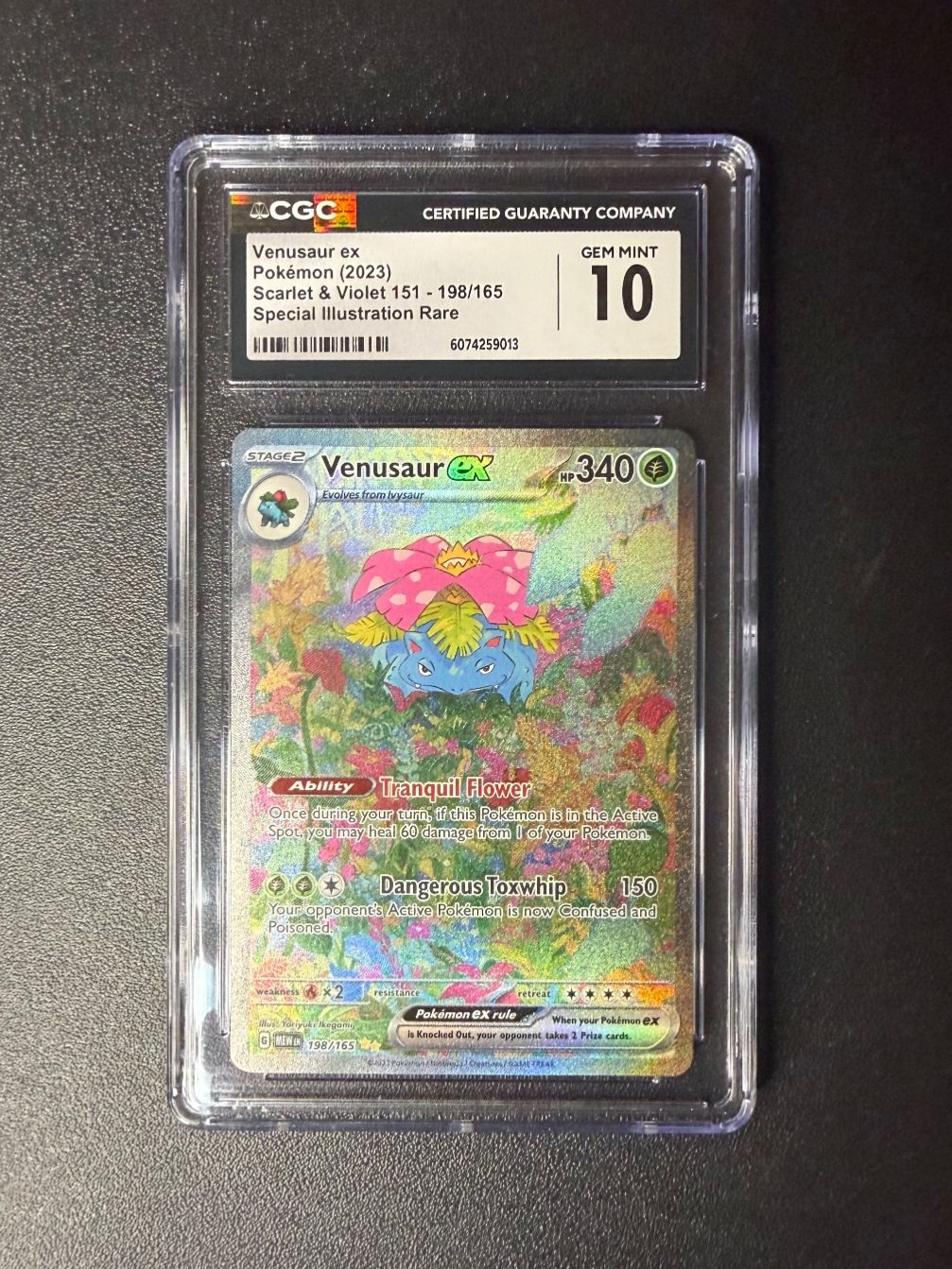 Pokémon Sammelbilder & Trading cards: Venusaur ex #198/165 CGC 10 – Neu (gemäss Beschreibung) aus Niedergösgen von SwissPokeCards