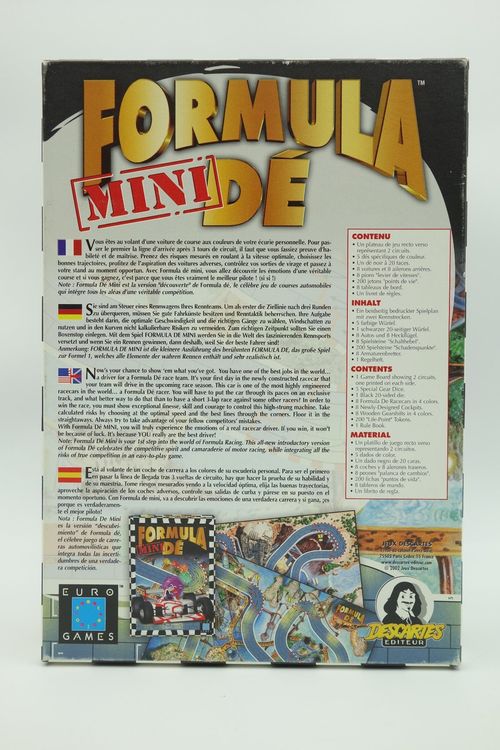 Formula Mini DE, Euro Games, Descartes (Gebraucht) in Wil SG für CHF 21 ...