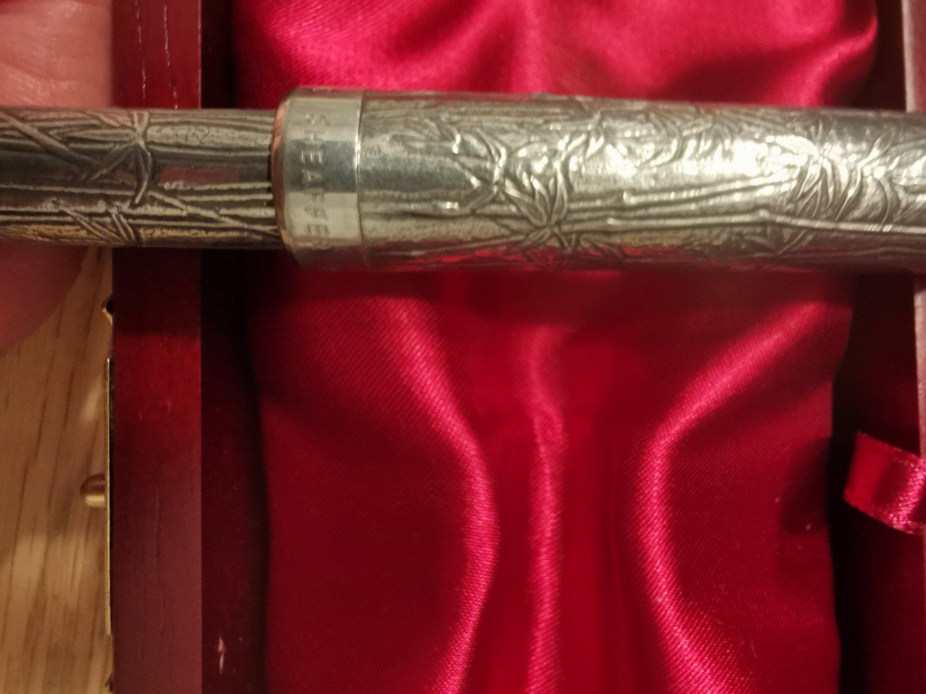 Penna & Evidenziatori: Sheaffer Royal Selangor Bamboo Füllfederhalter – Usato da Bellmund venduto da nikitanikita 6