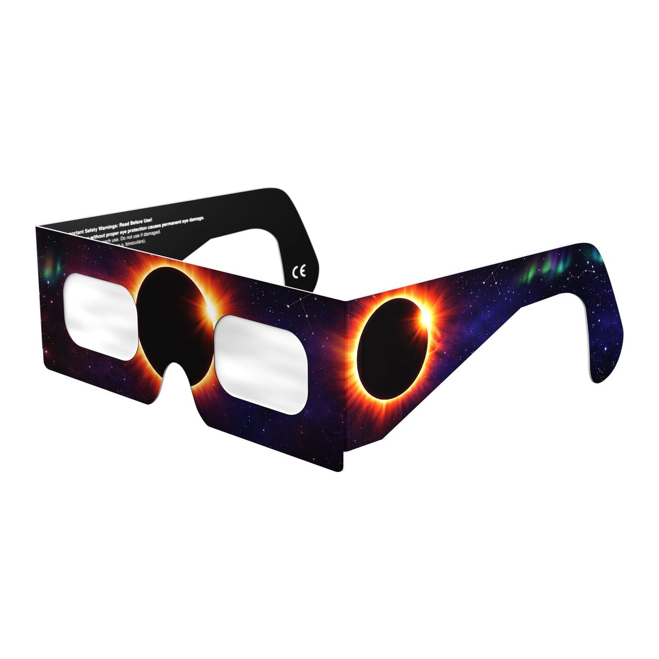 Occhiali & Lenti: Pack 10 lunettes éclipse solaire 2026 - ISO 12312-2 – Nuovo e nell'imballaggio originale da Carouge GE venduto da Helio_Eyewear 1