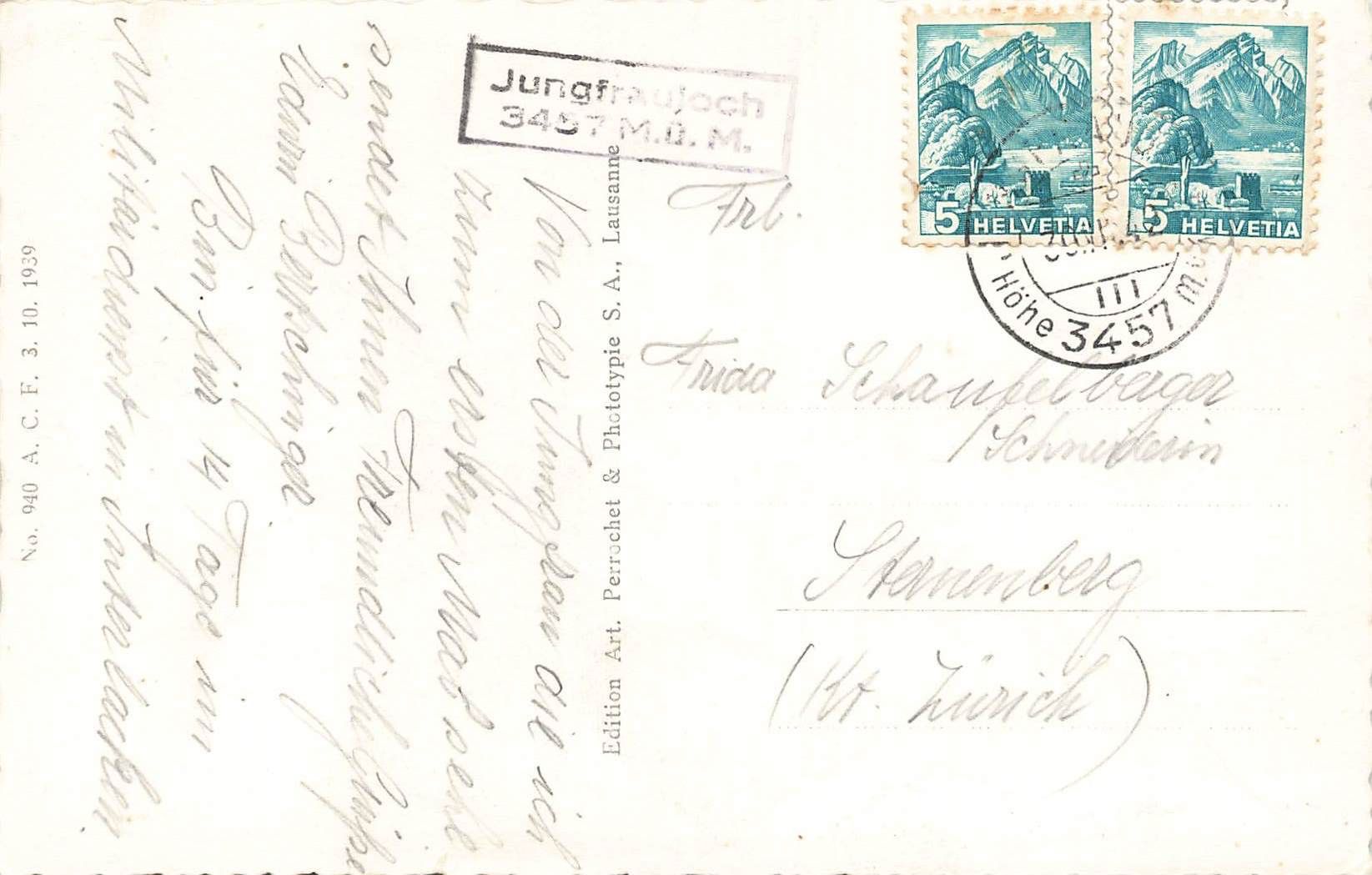 Cartes postales: Jungfraujoch (BE) – D'occasion à Biasca par Blenio71 1