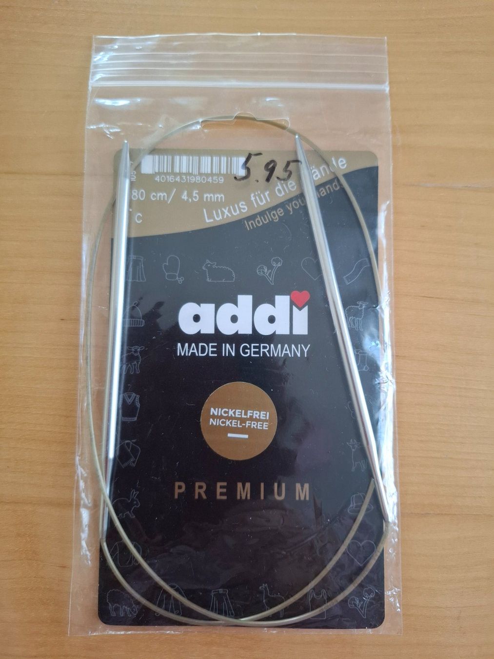 Nadeln: Rundstricknadel addi Premium, 80 cm, 4.5 mm – Gebraucht aus Zürich von Romi169