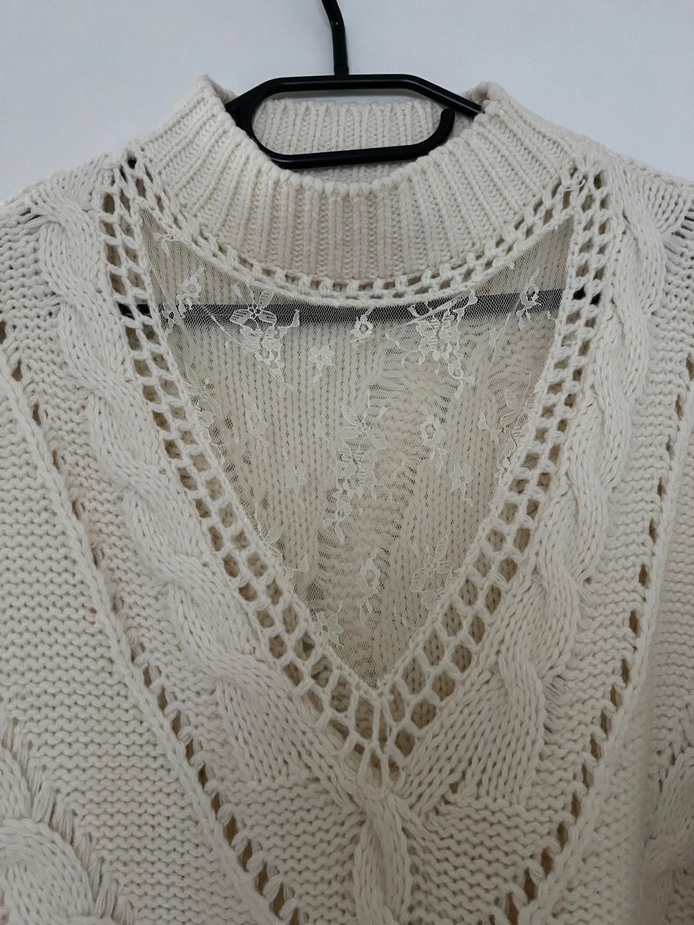 Pullover & Sweatshirts: Strickpullover One Size, Farbe beige – Neu (gemäss Beschreibung) aus Triesen von atos87 3