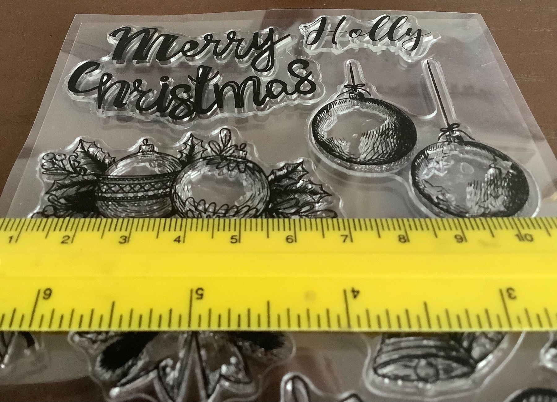 Timbri: Clear Stamp Silikon Stempel Weihnachten noël – Nuovo (secondo la descrizione) da Meyrin venduto da laservette99 1