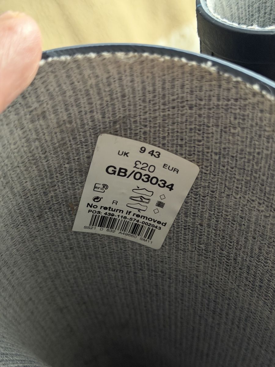 Scarpe da uomo: Paire de bottes  – Usato da vevey venduto da seize87 2