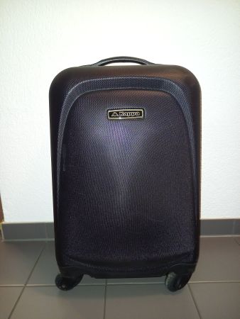 Schwarzer Kappa Trolley Reisegepäck Handgepäck Top Zustand!
