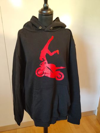 Hoodie "Highside", oversize (3XL), noir