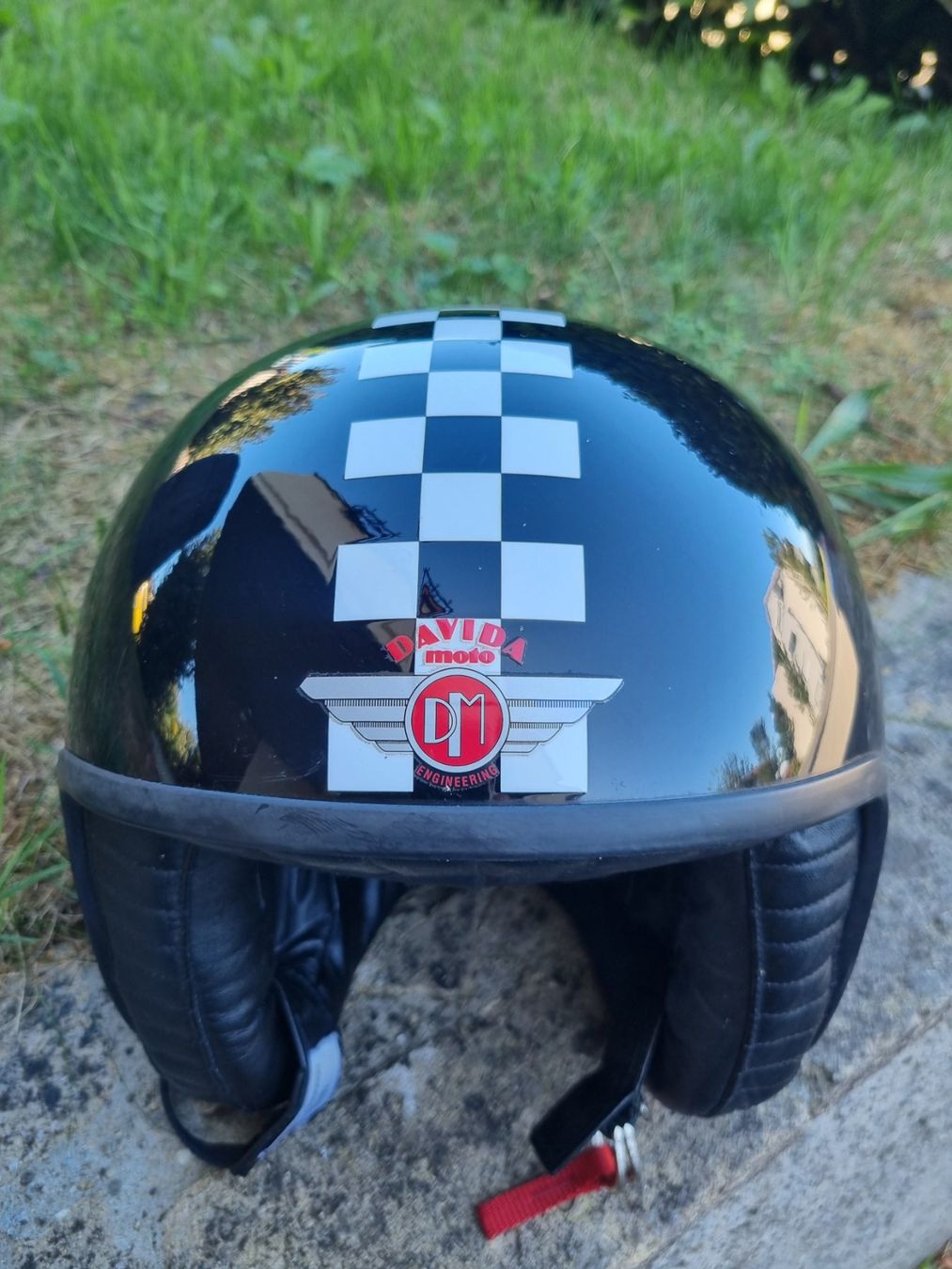 Caschi & visiere: Casque moto Davida homologué – Usato da Montet (Broye) venduto da rockabillyboy 1