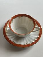 Kaffeetasse mit Untertasse Wittenberg Porzellan (S41)