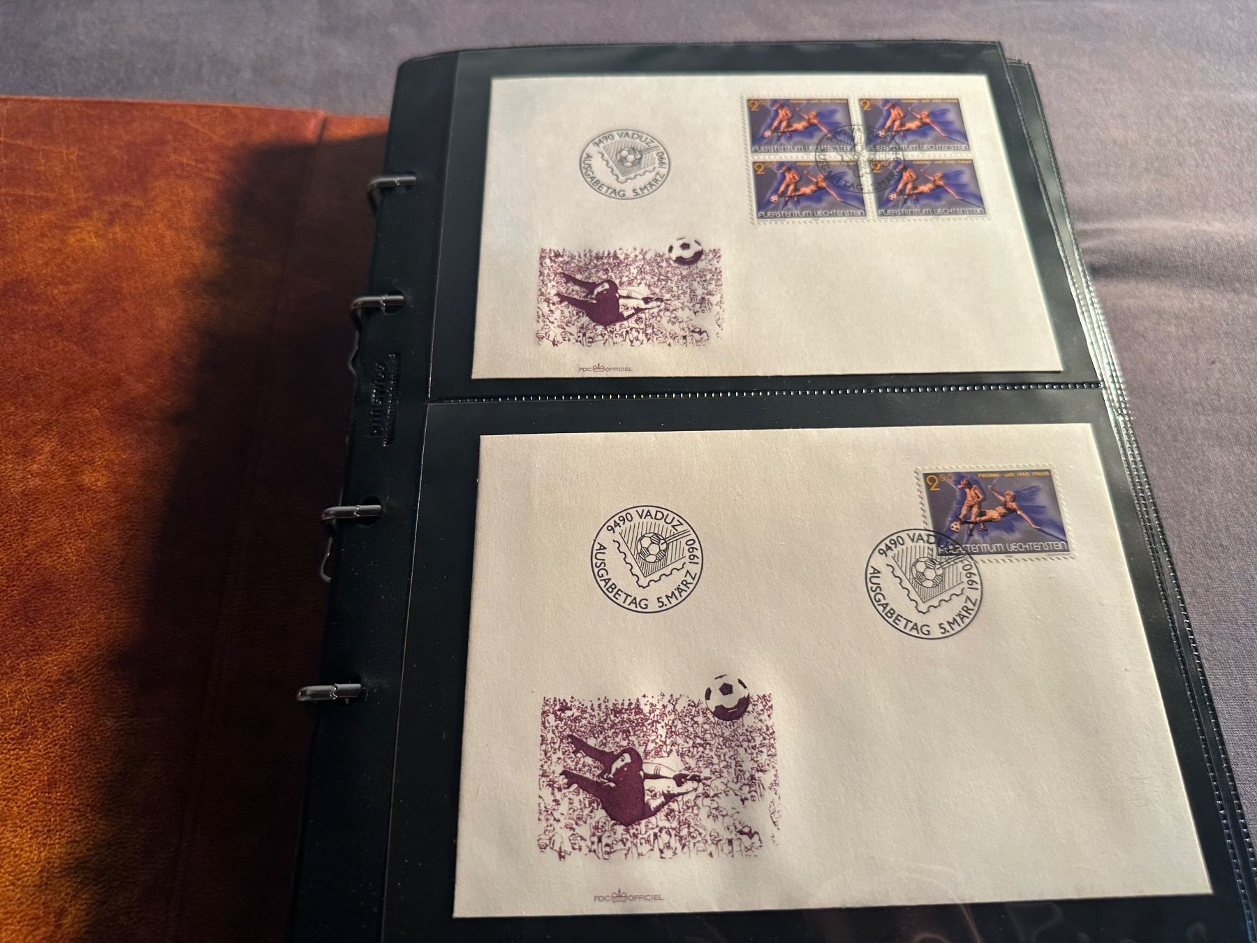 Tutti i francobolli: Album Lichtenstein FL Sammlung FDC – Usato da Stettfurt venduto da 2442 1