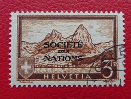 1937, SDN, Nr.56 (Dienstmarke) sauber gestempelt, SBK: 325.-