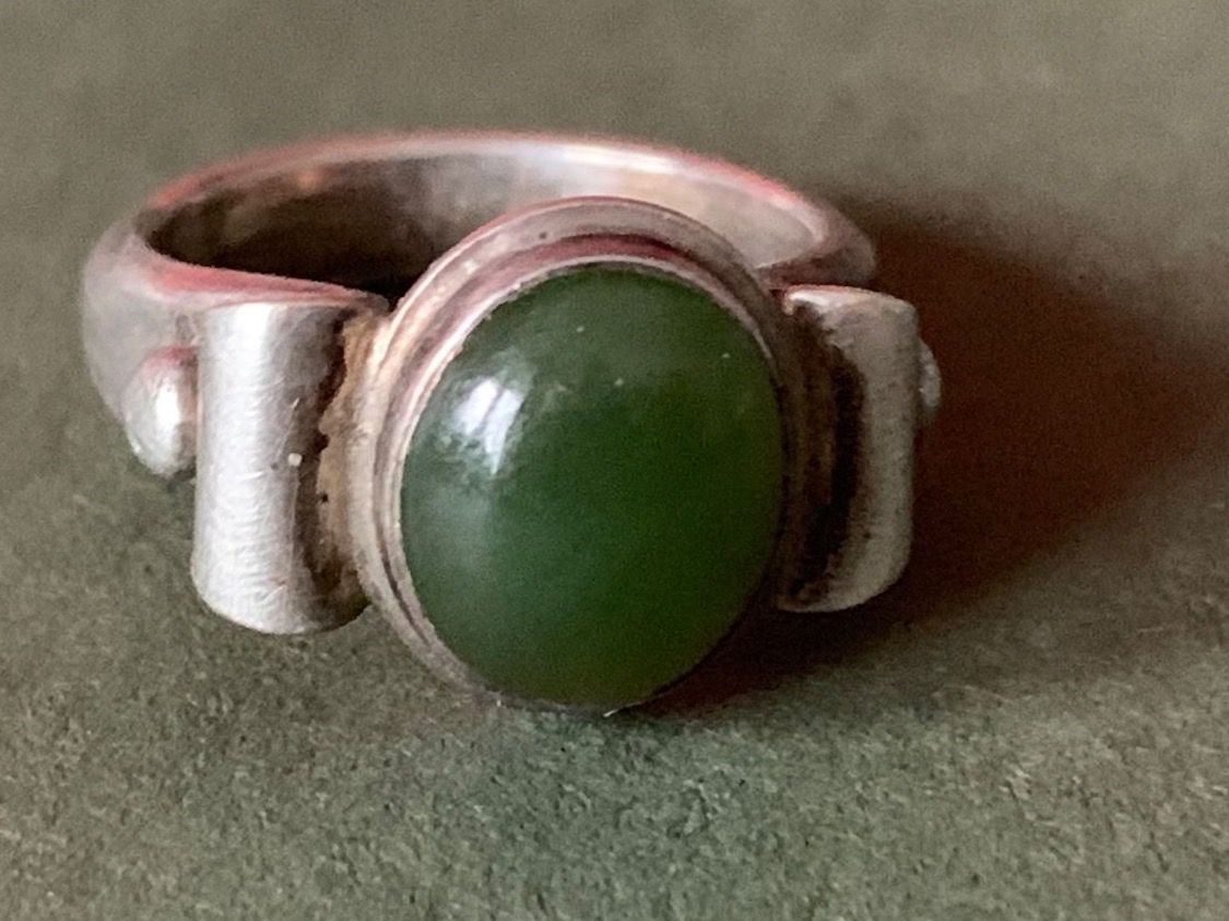 Anelli: Silberring lovely green (50) – Usato da Dittingen venduto da Bellevista 1