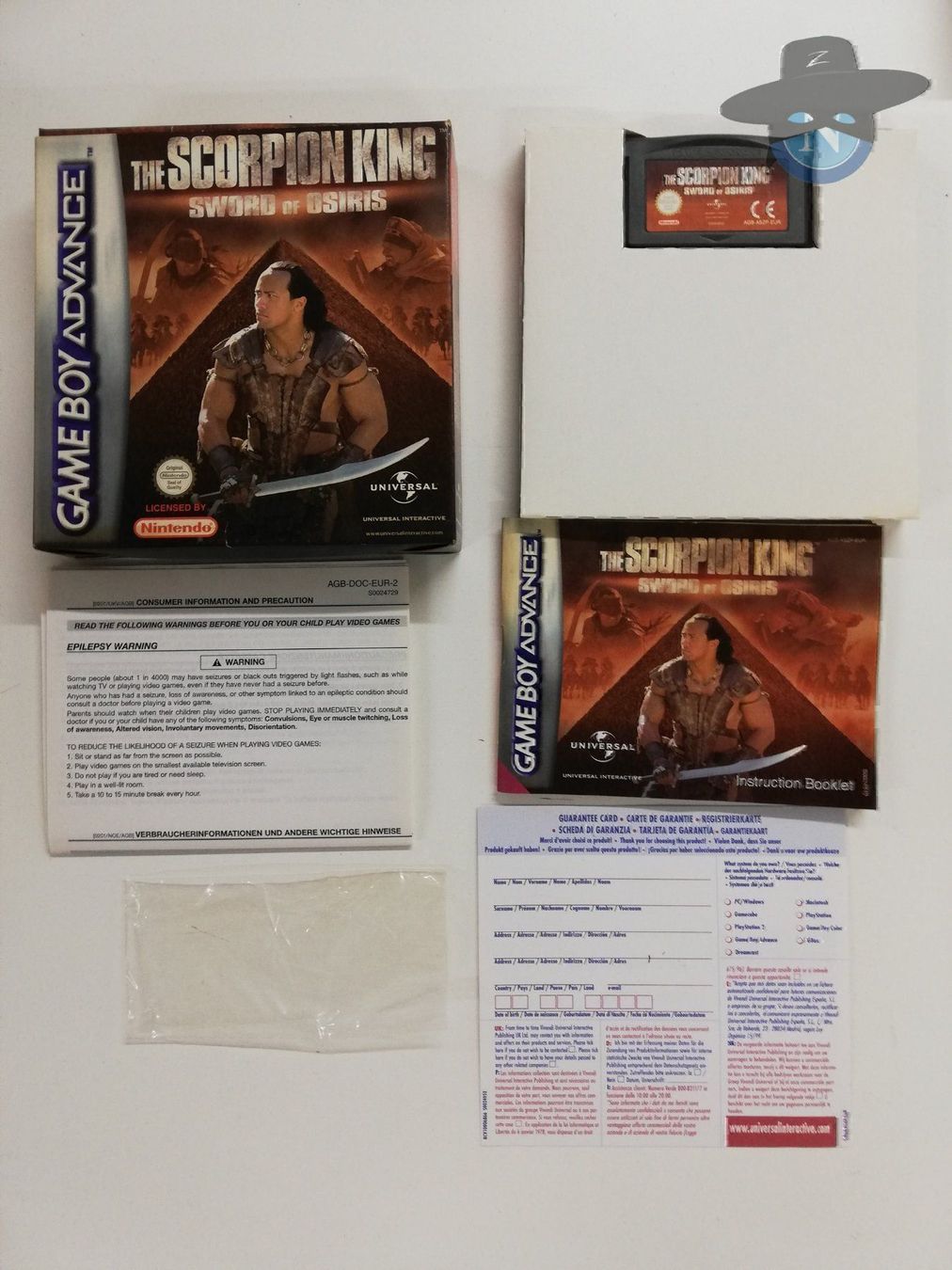 Nintendo Spiele: Scorpion King - Sword of Osiris / GBA – Gebraucht aus St. Gallen von zorro_dc 4