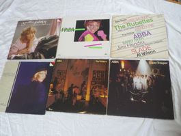 6x Vinyl - ABBA - Frida - Agnetha Fältskog Pop 70 80er