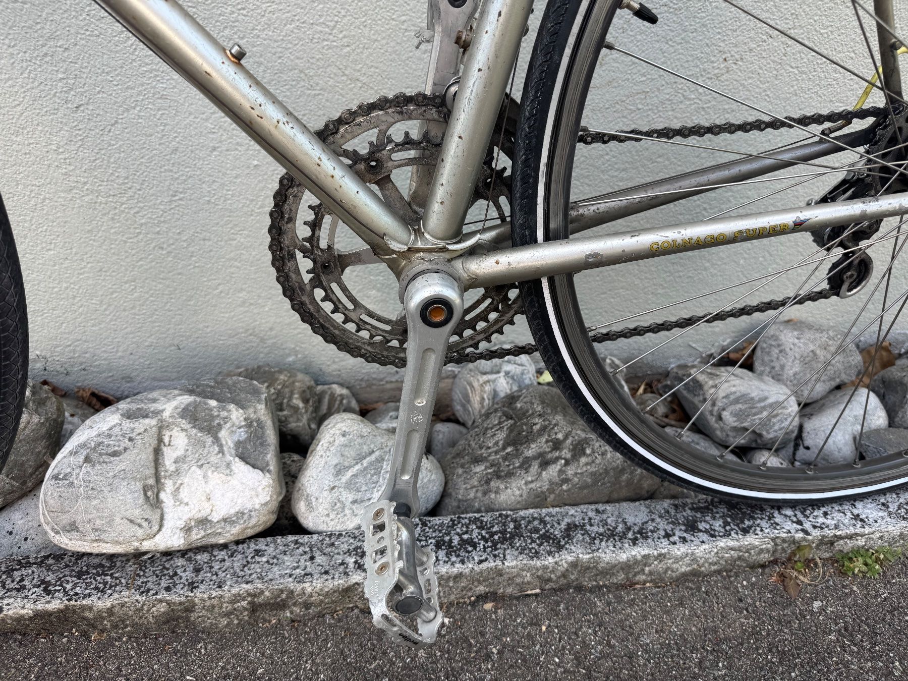 Colnago Biciclette: Vintage Colnago Super Rennvelo – Usato da Zürich venduto da flo2flo 8