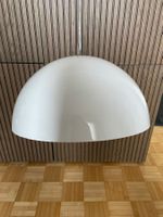 Interio Lampe Hängeleuchte weiss/silber 50cm Durchmesser