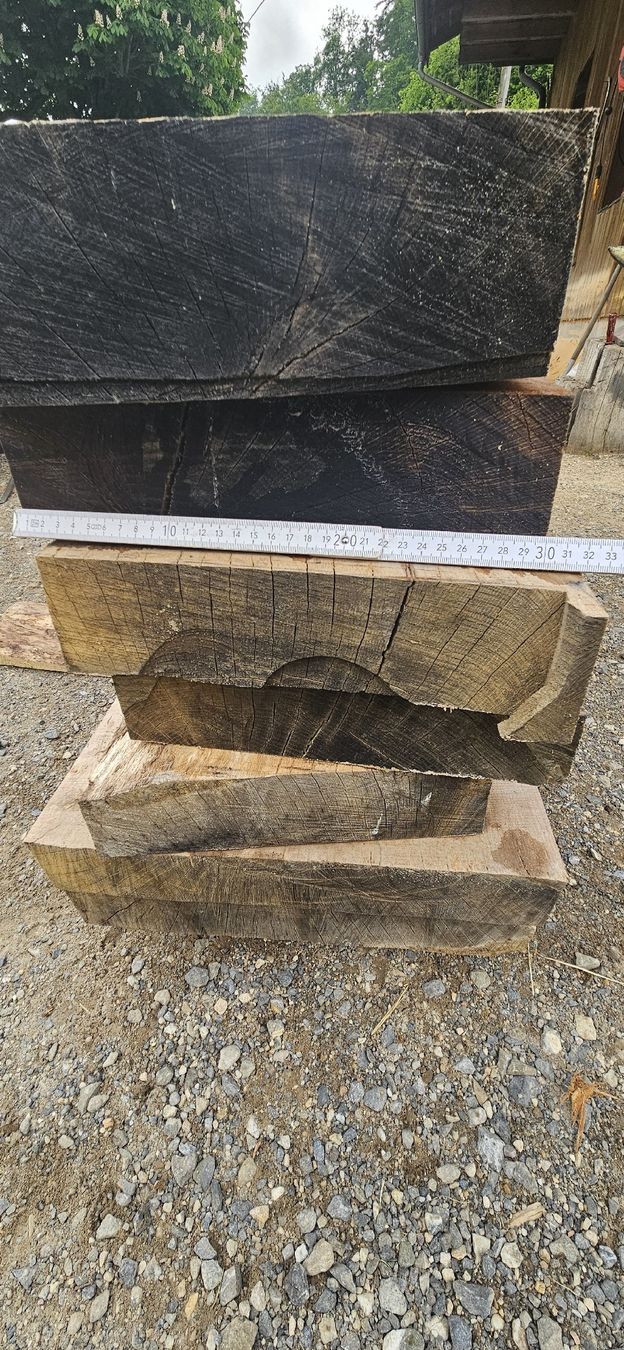 Articoli in legno: Eichen Klotzbretter – Usato da Langenbruck venduto da Hofi1977 3