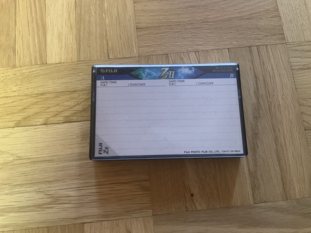Musicassette: FUJI Z II - 60min – Usato da Steffisburg venduto da miatigi 2