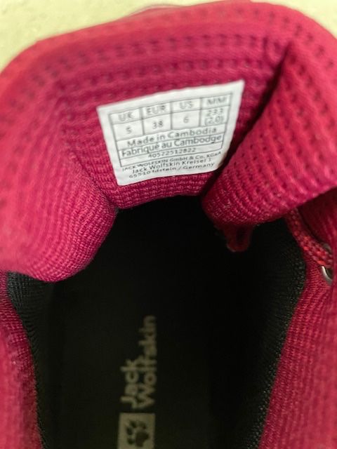 Jack Wolfskin Schuhe für Jungen: Wanderschuhe Jack Wolfskin - Grösse 38 (eher klein) – Gebraucht aus Zürich von LodgE-21 3