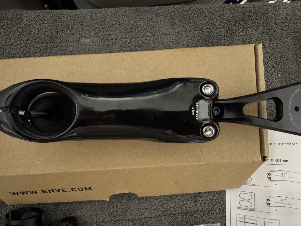 Enve Ersatzteile: Enve Road aero stem , wahoo garmin Mount – Gebraucht aus Rapperswil SG von pli_fz9r 2
