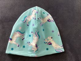 NEUE Beanie/Mütze Einhorn Gr. 52 (ab ca. 4 Jahren)