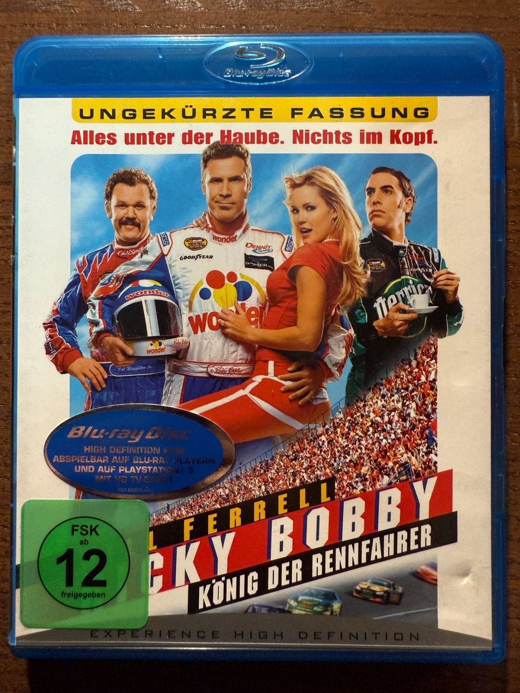 Tous les DVDs: Ricky Bobby - König der Rennfahrer – D'occasion à Zürich par Blu-ray_ZH