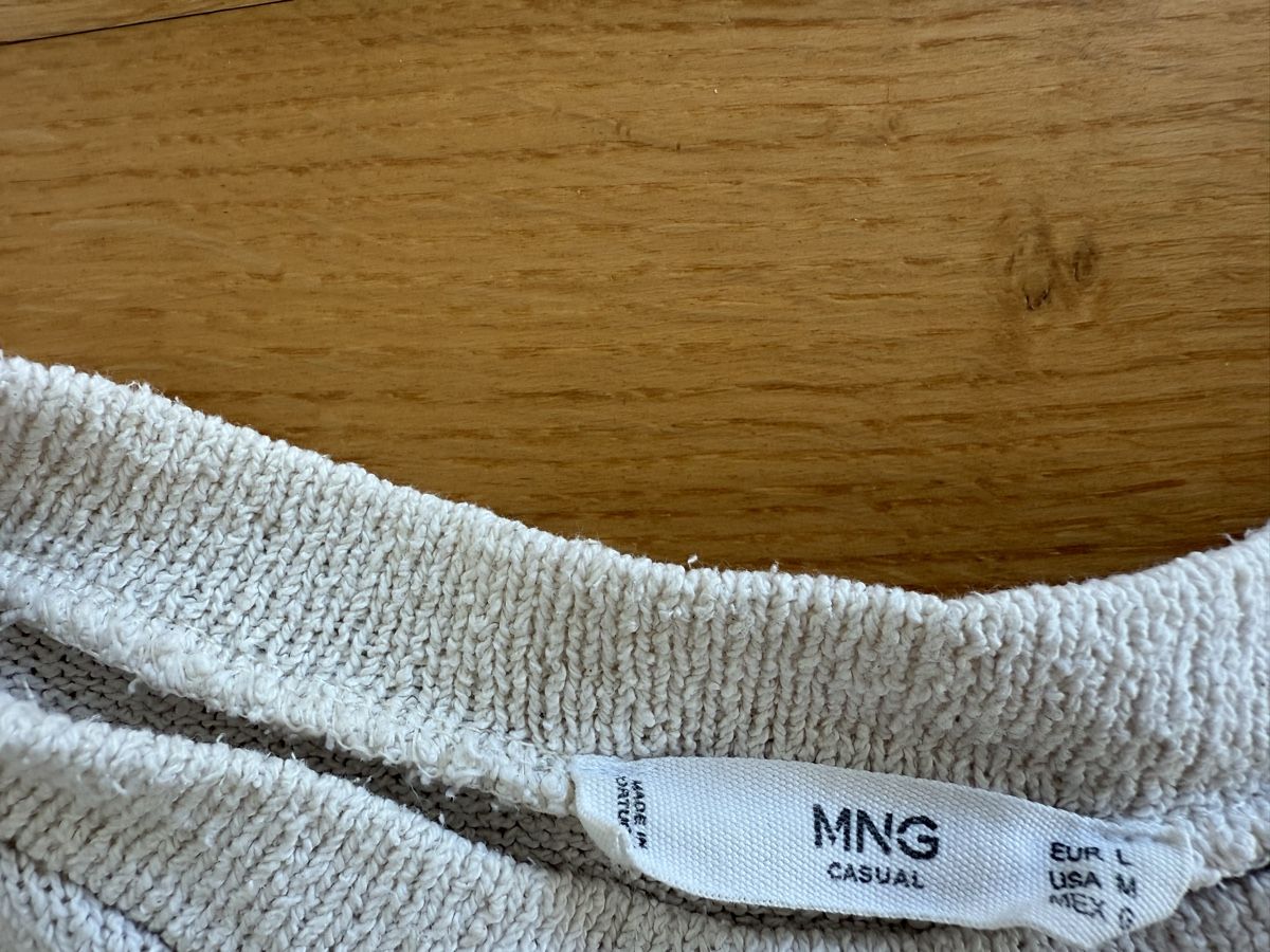 Mango T-Shirts: MANGO, Casual Shirt, Beige, Gr. L – Neu (gemäss Beschreibung) aus Basel von sel_g 4